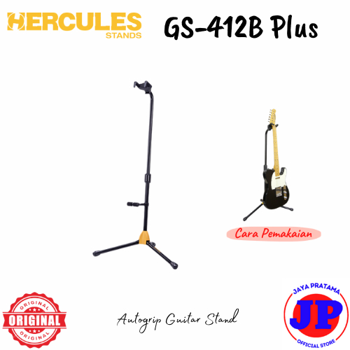 Hercules GS412B Plus Autogrip Guitar Stand Original GS-412B