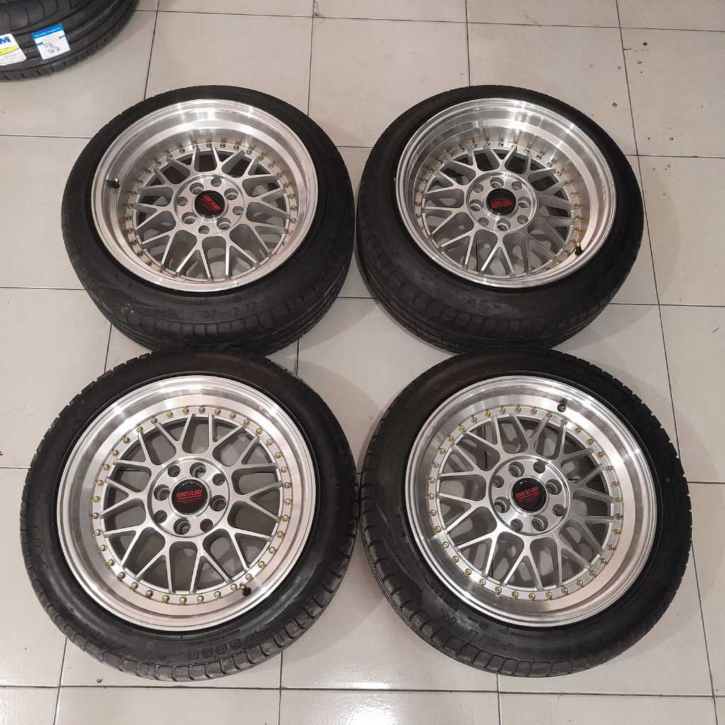 VELG MOBIL BEKAS CELONG RING 16 BAUT 4 BAN 195 50 R16 BUAT CITY DATSUN SIGRA MURAH