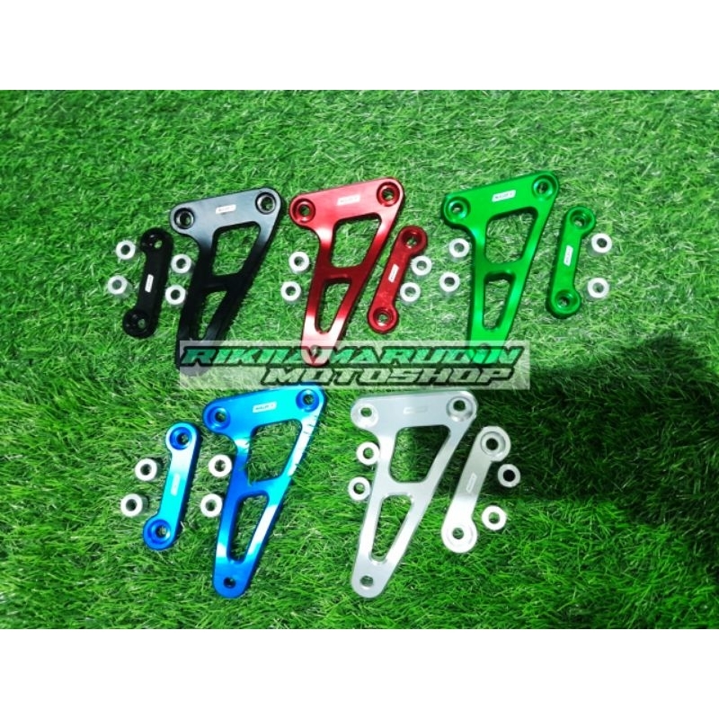 dudukan kenalpot cobra ninja rr old rr new / bracket knalpot cobra ninja rr ngrt original