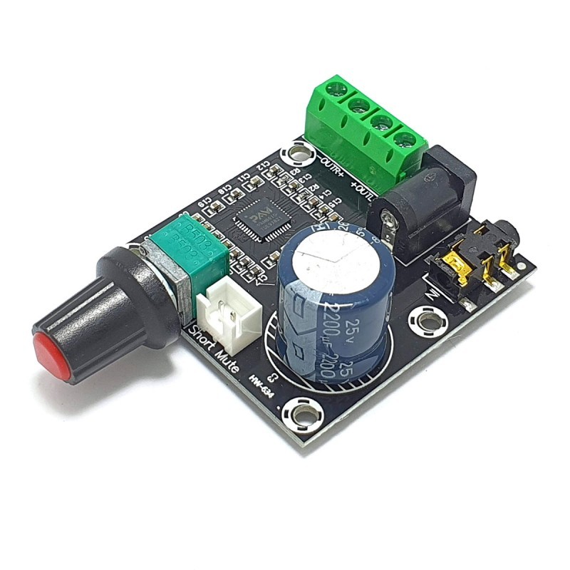 PAM8610 KIT MINI AMPLIFIER TDA2030 12V 1OW CLASS D STEREO AMPLIFIER + potensio