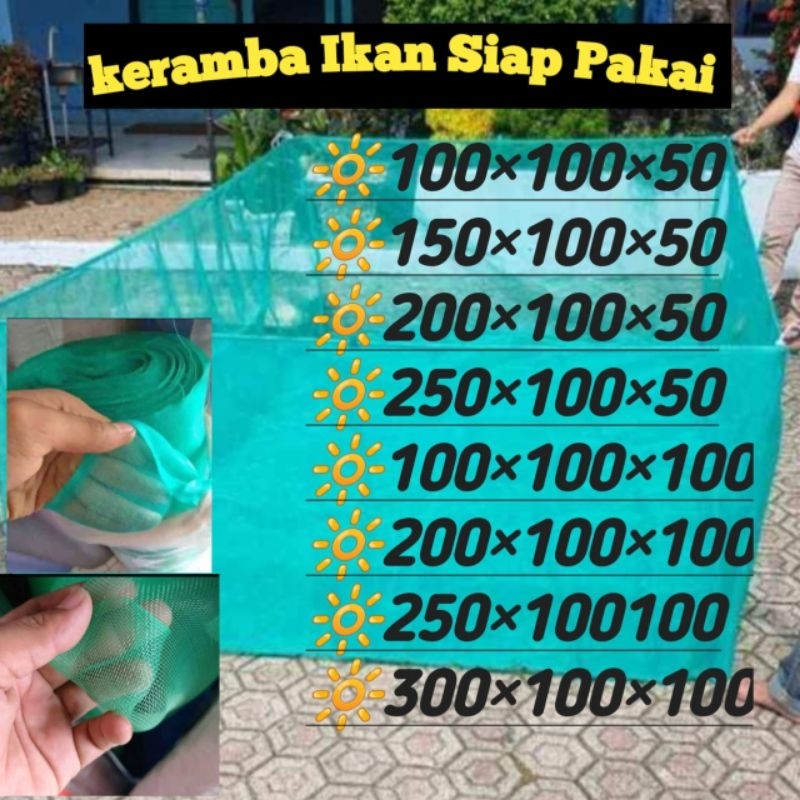 hapa ikan jaring ikan apung