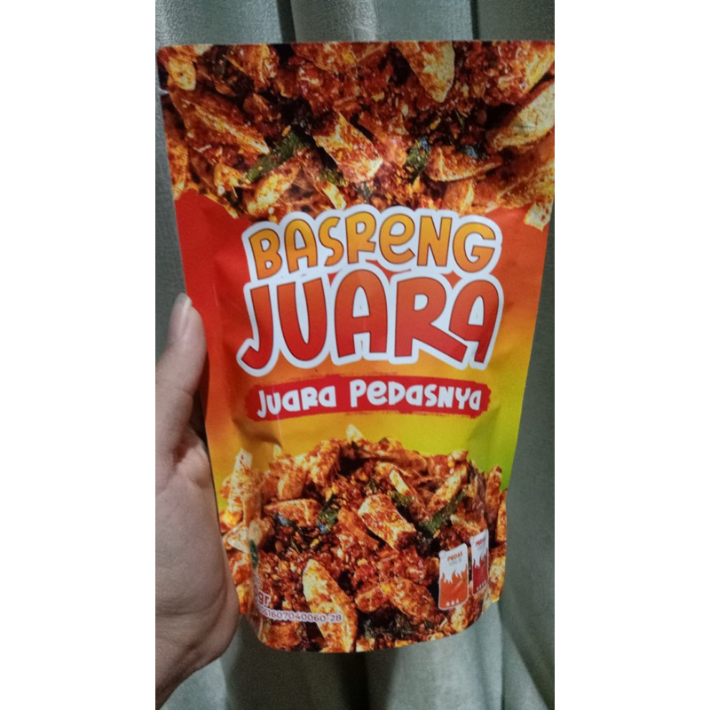 

Basreng Juara Pedas halal