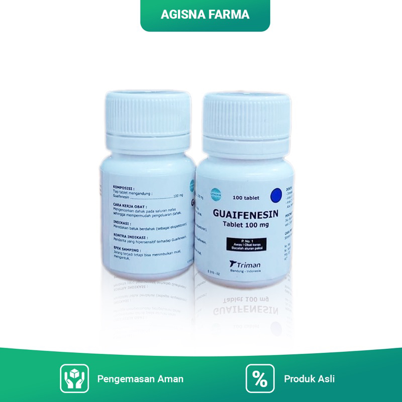 Guaifenesin pot PT TRIMAN