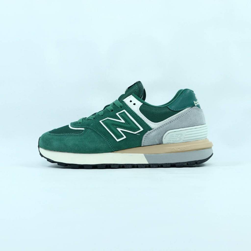 Sepatu  New Bal*nce 574 Legacy Green White 100% BNIB