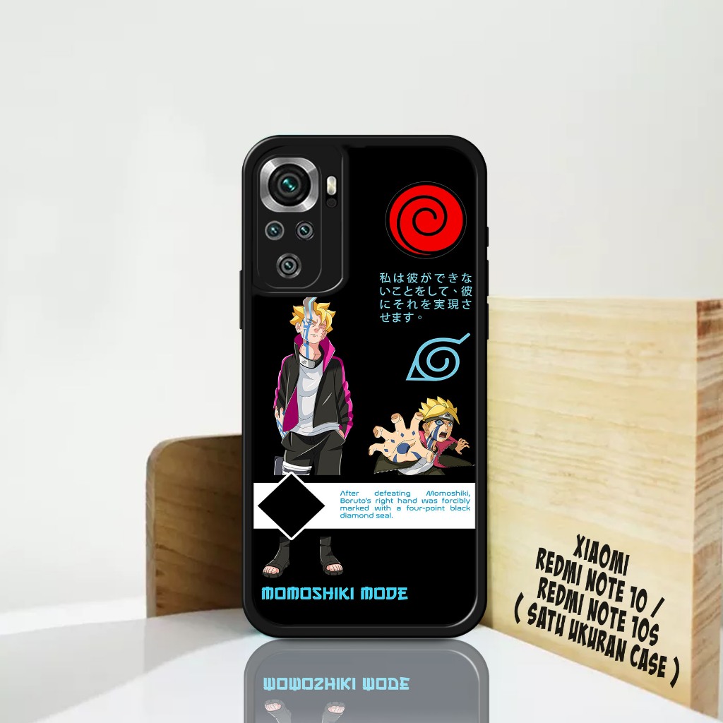 Case Xioami Redmi Note 10 / Note 10S - Casing Hp Redmi Note 10 / Note 10S - ( NARUTO AESTHETIC ) - C