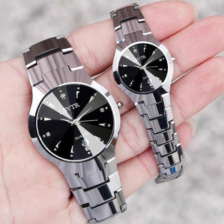 Paling Diminati Wlisth Jam Tangan Couple W14 Anti Air Mode Santai Kuarsa Jam Tangan Pria Wanita Orig