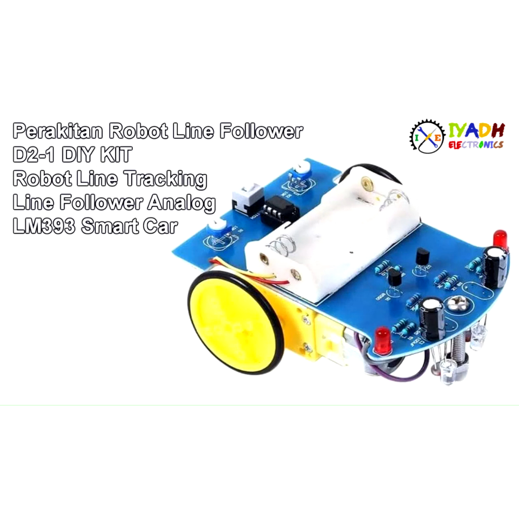 Kit Rakitan Robot Line Follower Murah