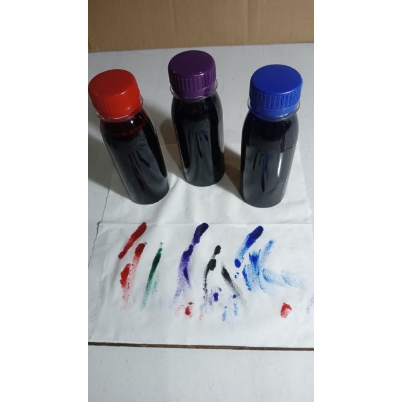 

tinta reffil import isi 100ml warna ada 10