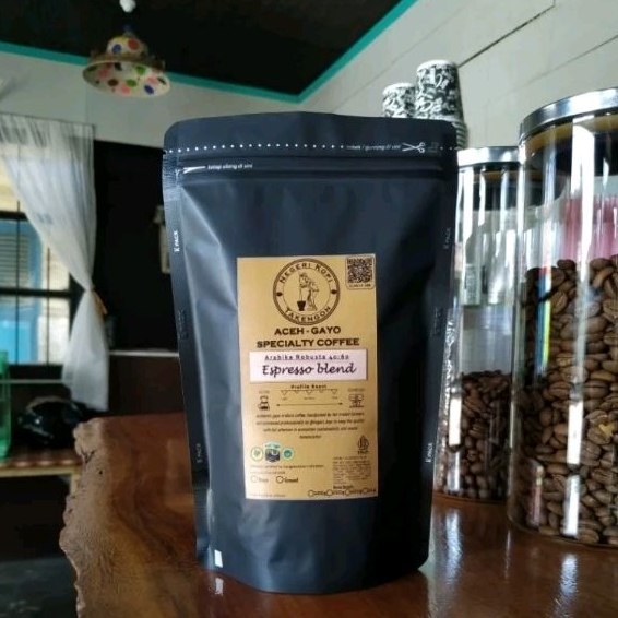 

KOPI GAYO ARABIKA ACEH-GAYO ESPRESSO BLEND 100 gram NEGERI KOPI