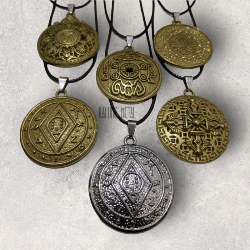 Kalung Amulet Thailand  Liontin Keberuntungan Anti Karat  Kalung Pria Wanita Aksesoris Fashion Unise