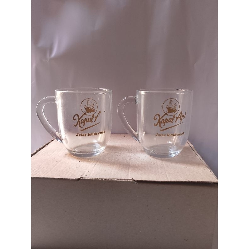 Gelas Kopi Kapal Api isi 6pcs