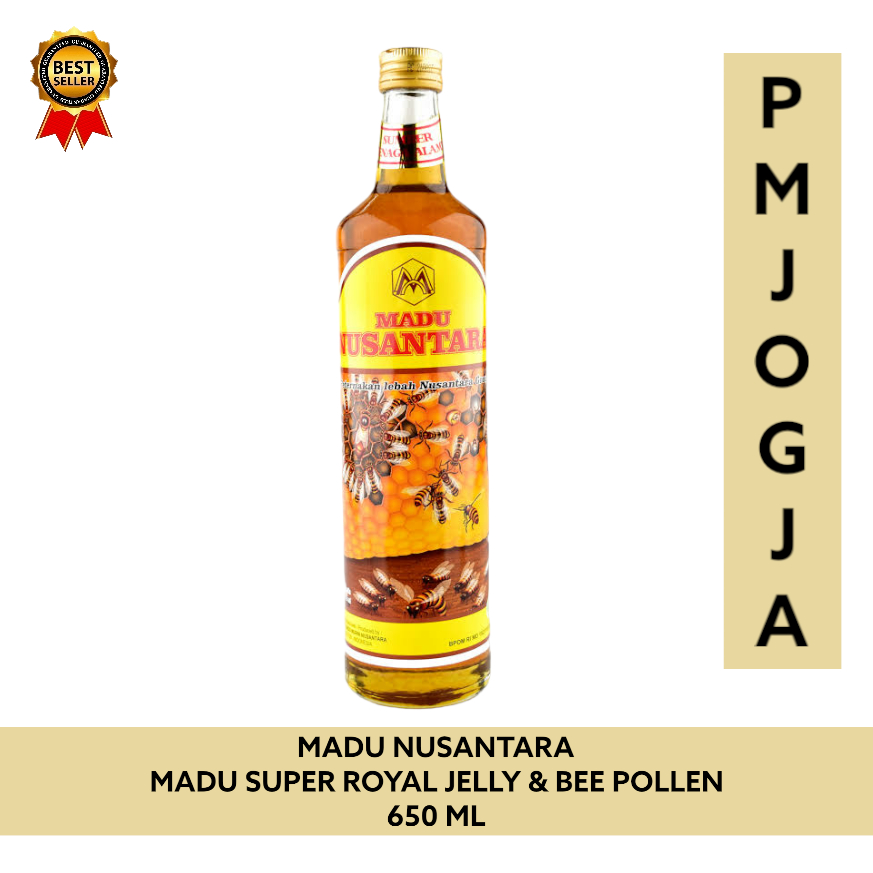 

MADU NUSANTARA Super 650 ml Original 100% Royal Jelly & Bee Pollen