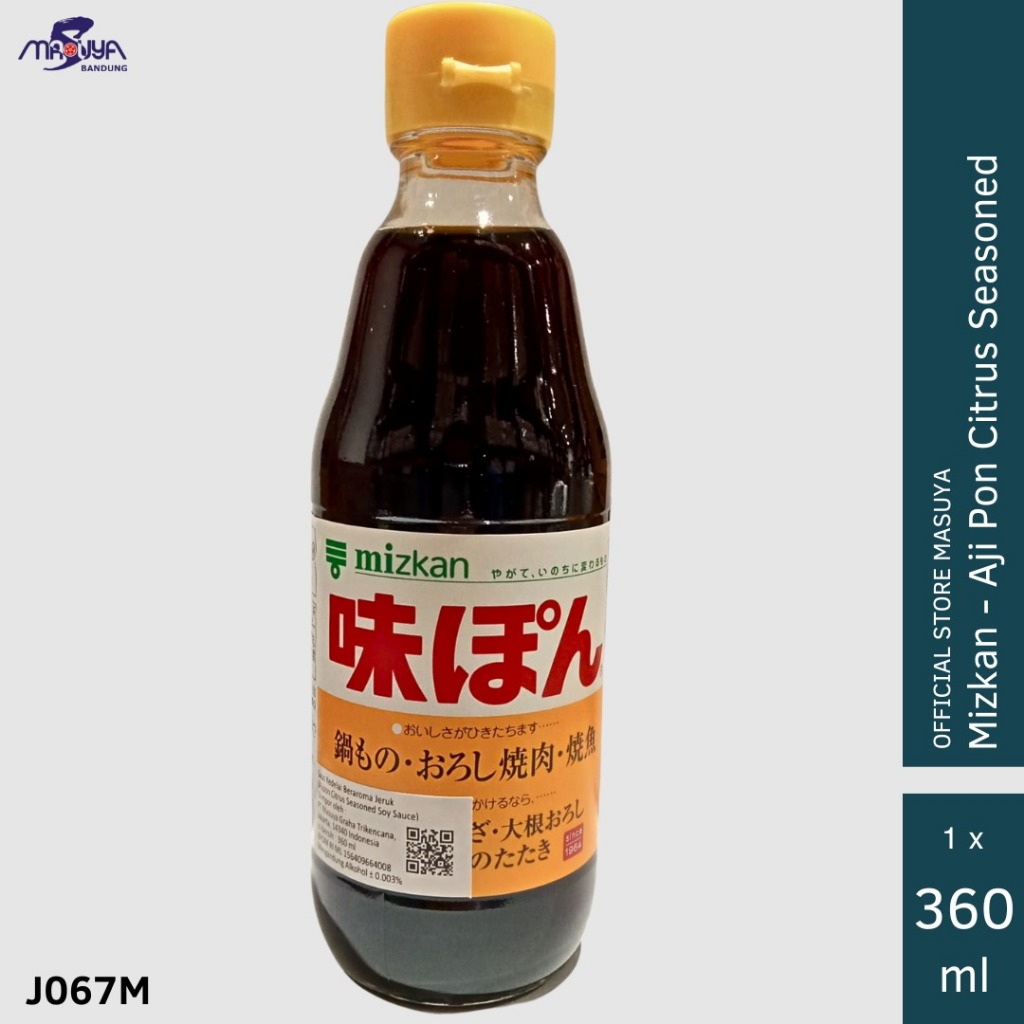 

Mizkan Aji Pon Citrus Seasoned Ponzu Kecap Jepang Citrus 360ml