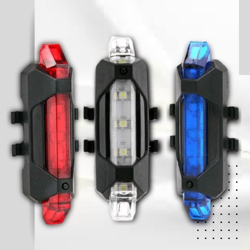 Lampu Sepeda di Cas Super Terang | Lampu Sepeda Depan Belakang | Lampu Sepeda LED