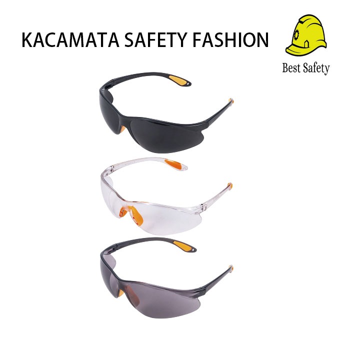 Kacamata Safety Bening/Kacamata Pelindung Kerja/Safety Glasses