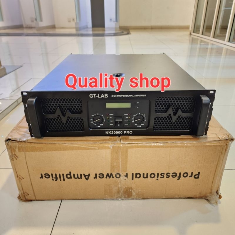 Power Amplifier GT Lab RDW NK 20000 PRO/NK20000 PRO - 2 channel