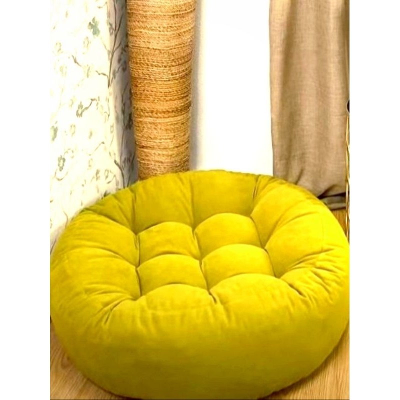 Bantal duduk lesehan bulat jumbo | Bantal alas duduk