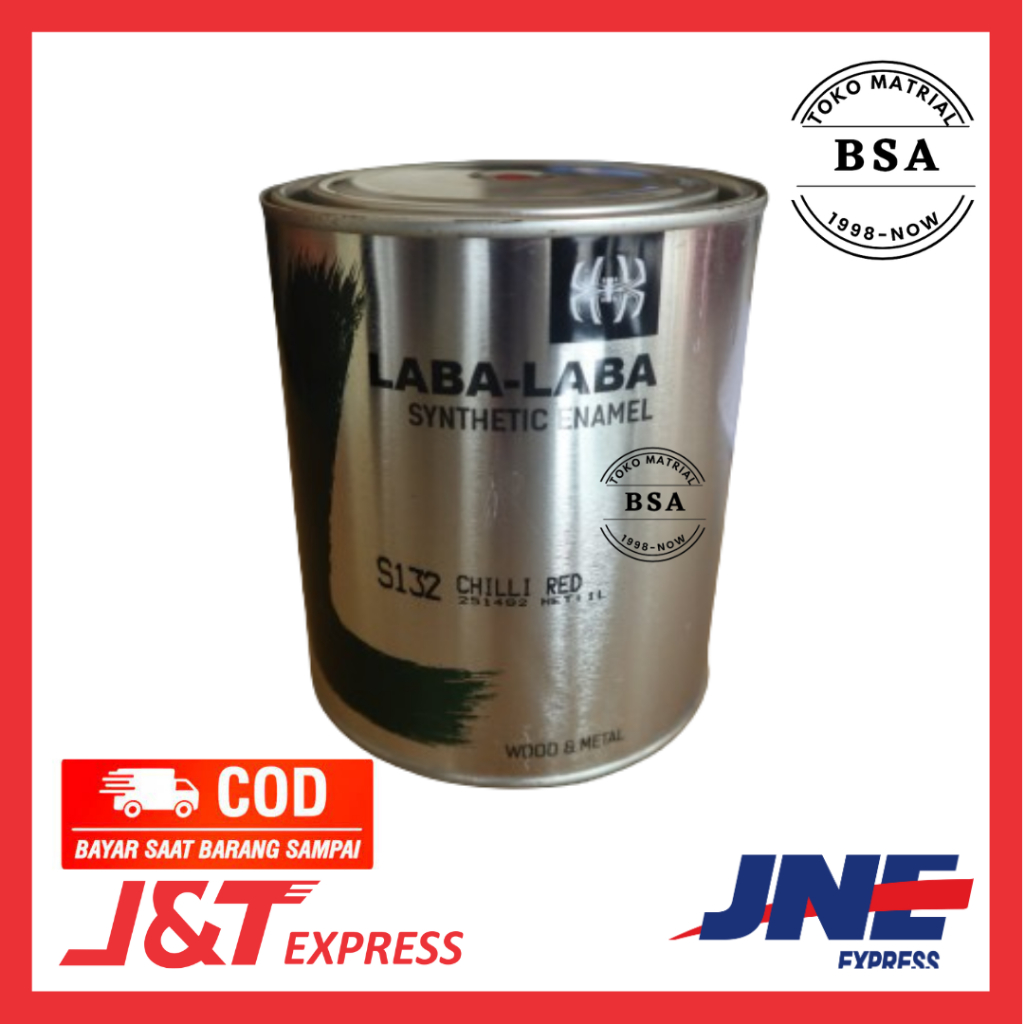 CAT BESI DAN KAYU LABA LABA SYNTHETIC
