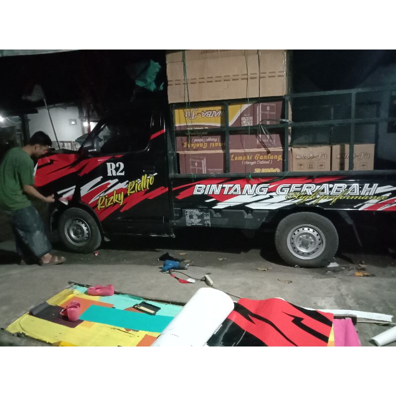 decal sticker murah grandmax pickup