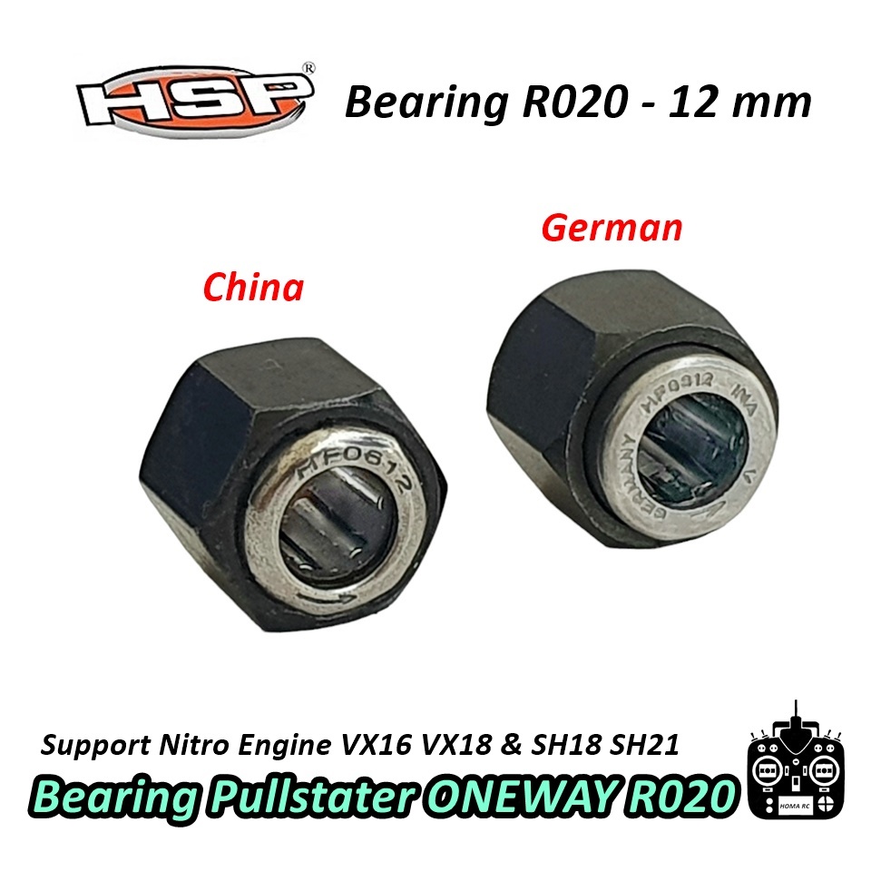 Bearing Starter ONEWAY R020 for VX 18 SH 21 RC Mesin Nitro