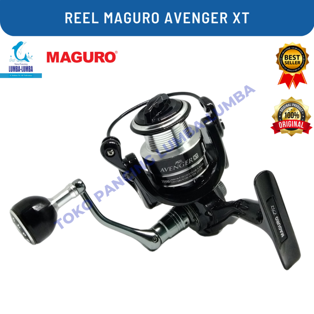 Reel Maguro Avenger XT 2000 3000 / Reel Maguro / Katrol Maguro