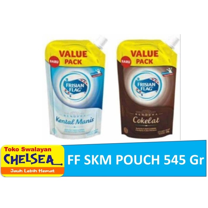 

Frisian flag susu kental manis Pouch 545gr ff skm