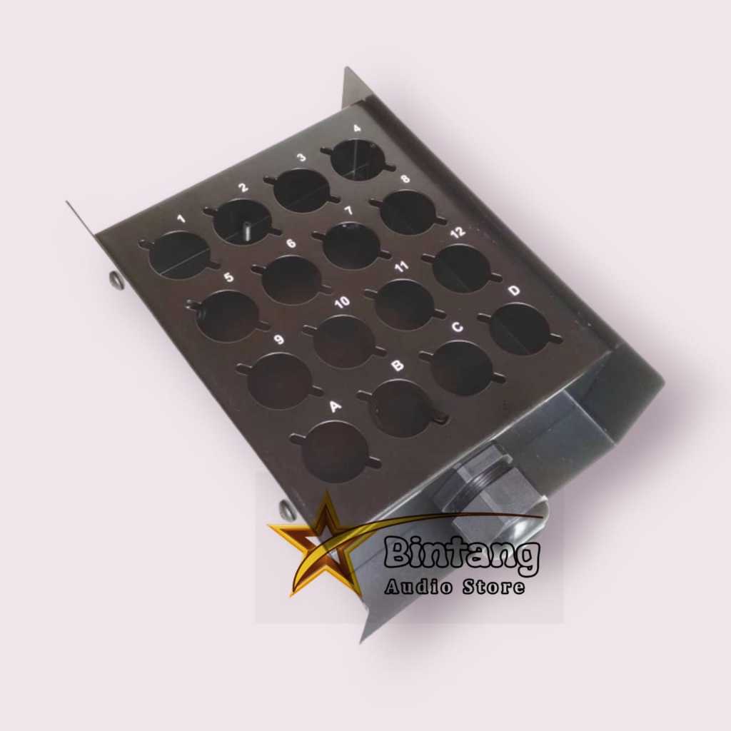 Box Kabel Snake 16 Channel Kosong BS-16 Merk STX / Bok Snake STX BS 16