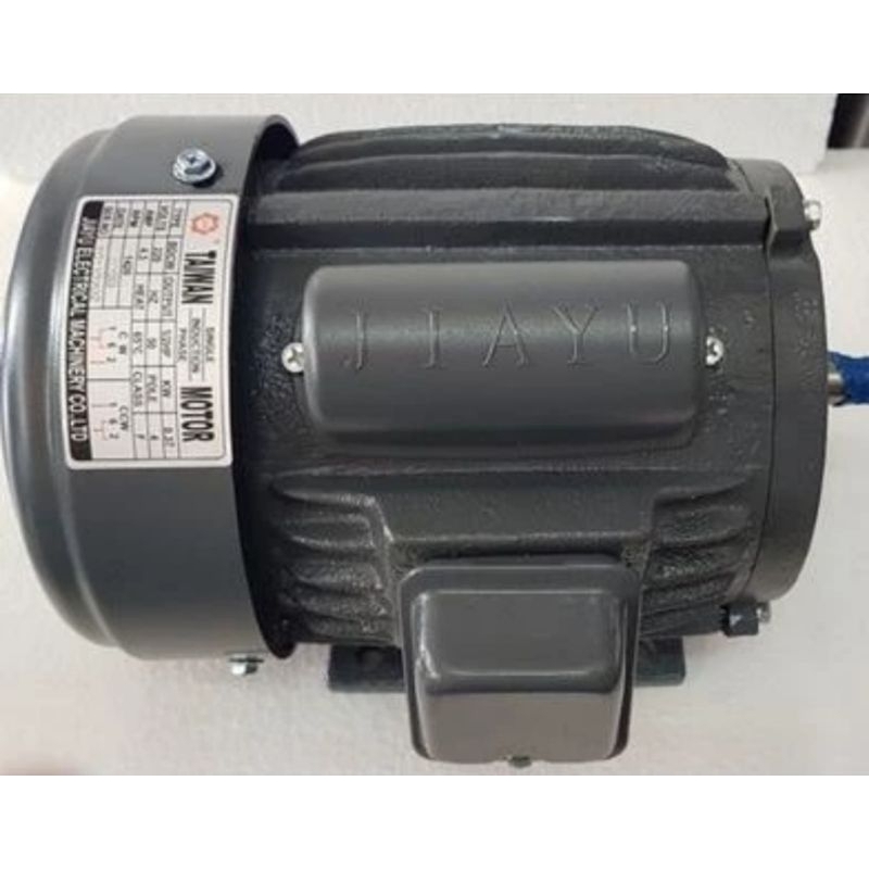 dinamo penggerak electro motor 3hp 2pole 1phase b3 jiayu taiwan