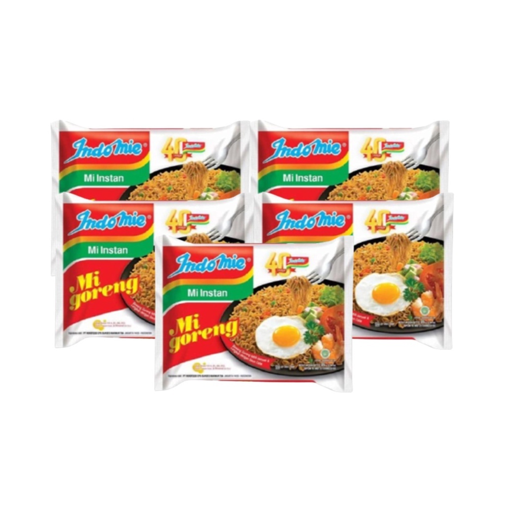 

Indomie goreng 85gram / mie goreng instan / mie instan