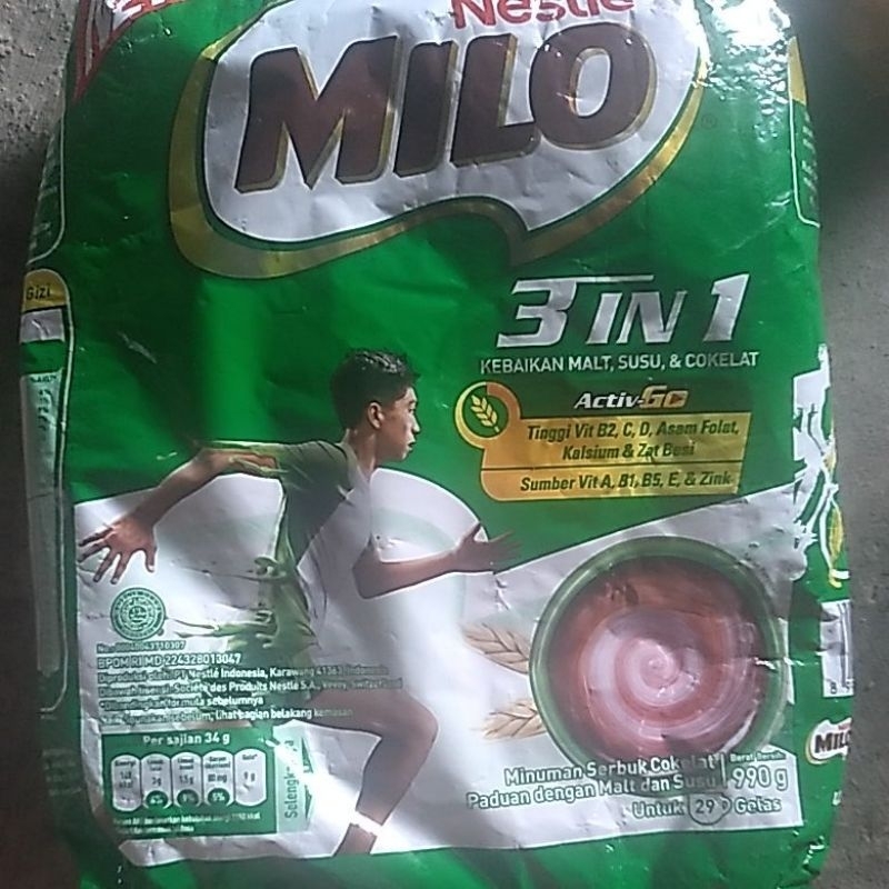 

susu milo/990g