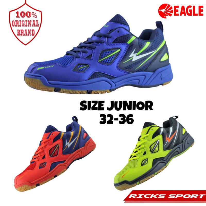 EAGLE CENTURIONS JR & EAGLE CAIRO JR SEPATU BADMINTON ANAK EAGLE Sepatu Olahraga Anak Bulutangkis