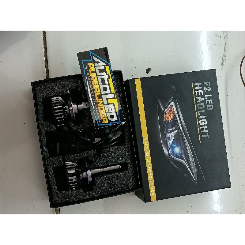 F2 ZES H4 H11 LED Headlight bub can bus super bright  16000ml ZES Chips  6500K Auto Fog