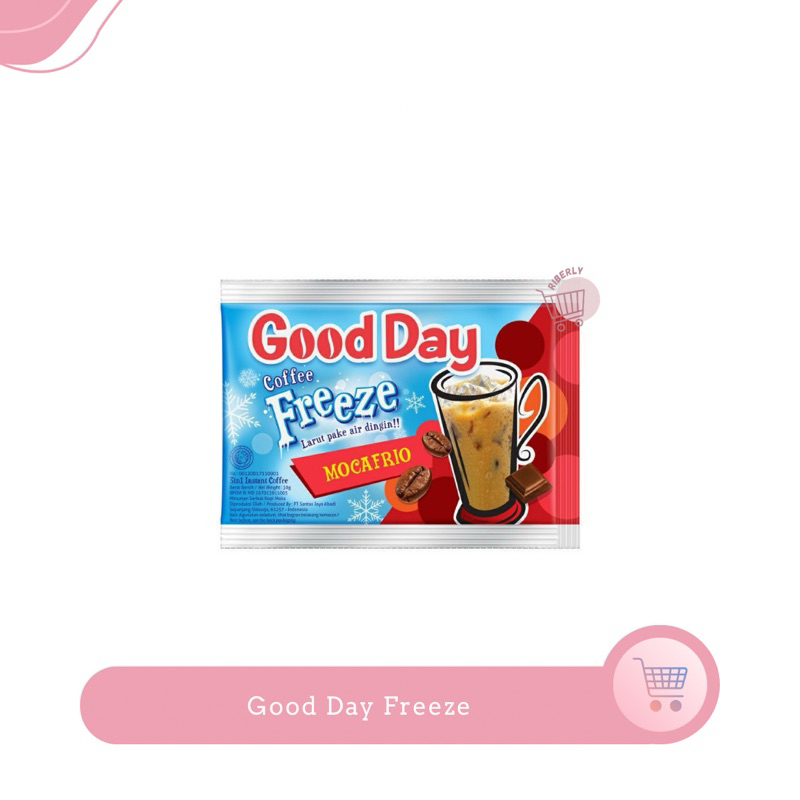 

Good Day Freeze Mocafrio Sachet x5 / Isi 5 Sachet