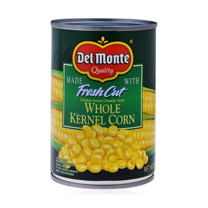 

DELMONTE WHOLE KERNEL CORN 420GRAM