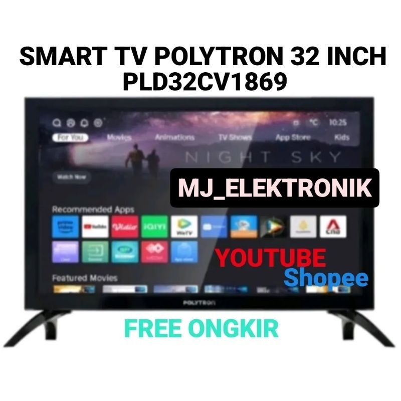 SMART TV POLYTRON 32 INCH DIGITAL