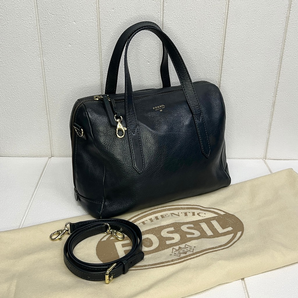 FOSSIL Tas Handbag Crossbody 100% Original Ori Kulit Leather