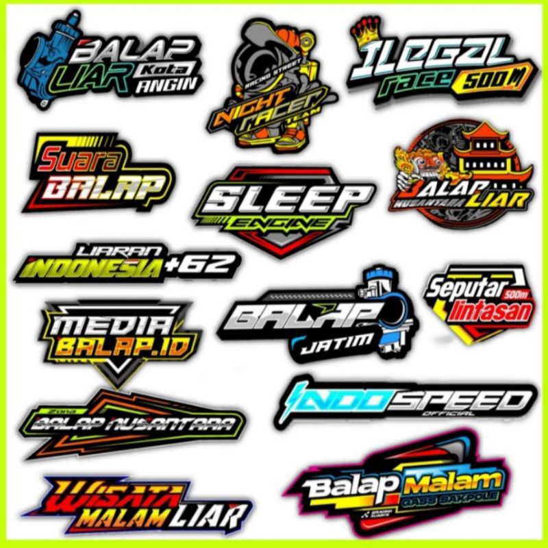 

stiker anak malam