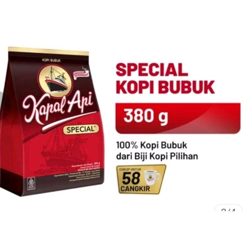

Kopi Kapal Api SpeciaL 350 Gram