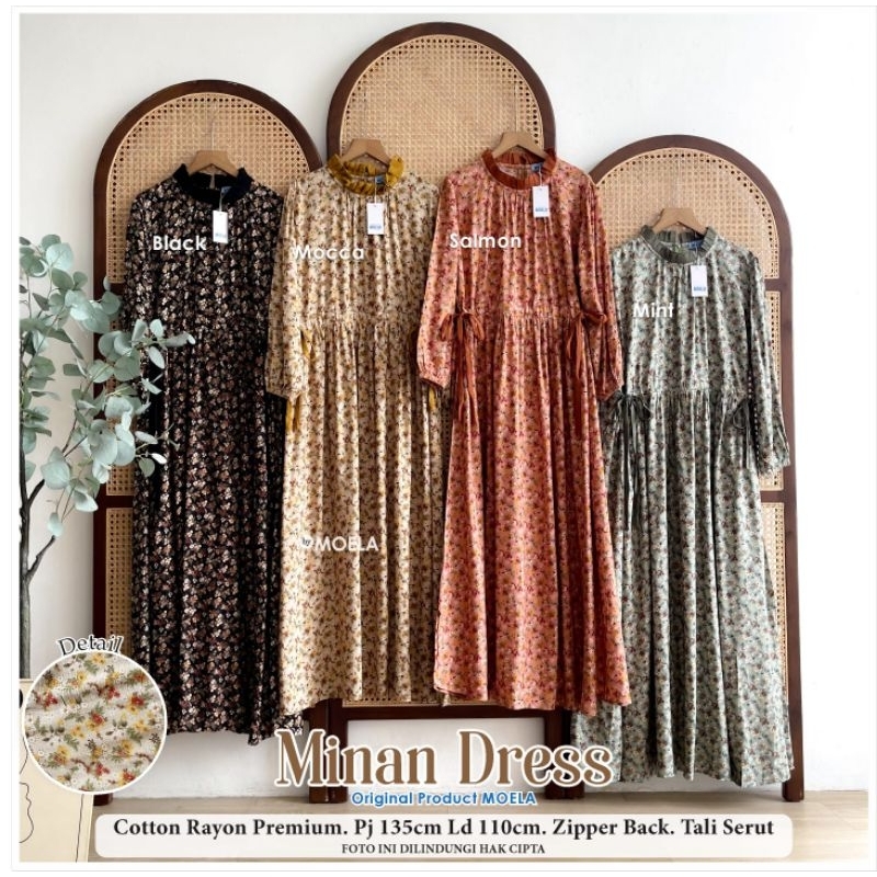 Gamis tangan kerut