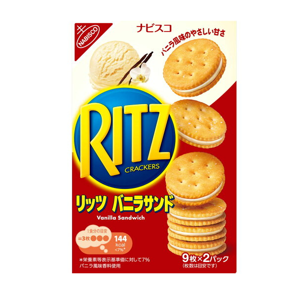 

Ritz Crackers Vanilla Sandwich 106 Gram