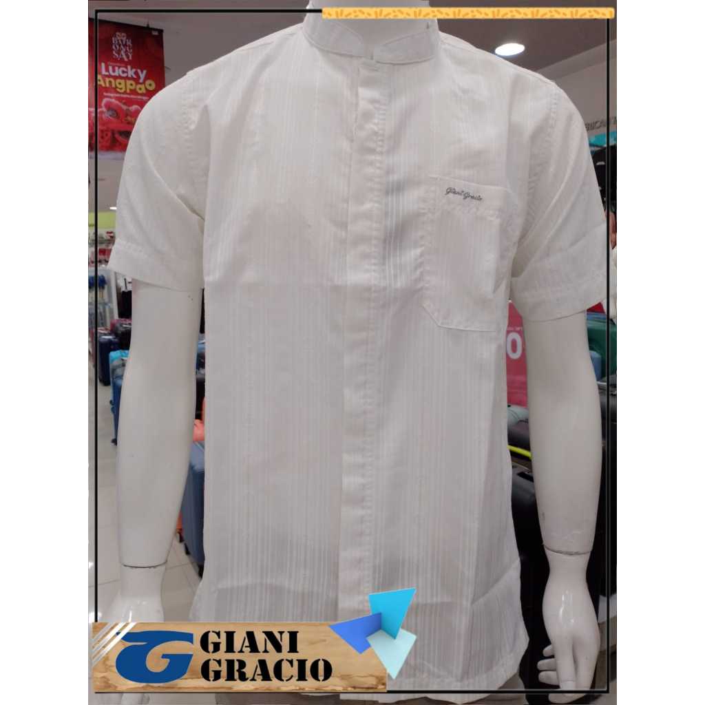 New Kemeja Koko Putih GIANI GRACIO 00209