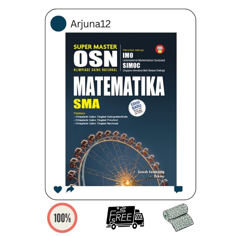 

Buku Yrama Widya - Super Master OSN Matematika SMA
