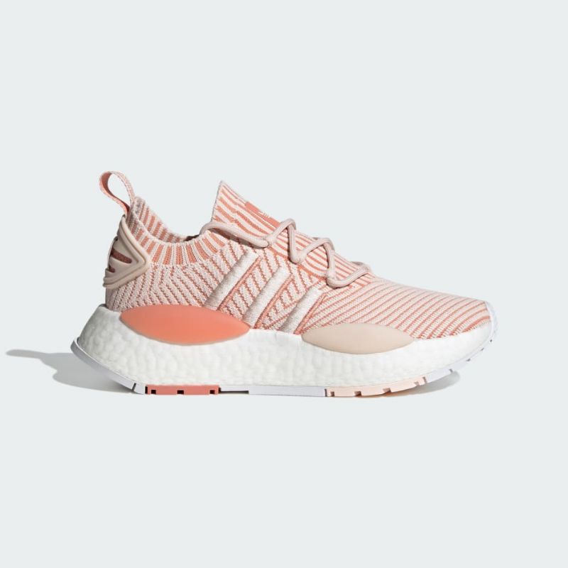 SEPATU WANITA ADIDAS NMD PINK WHITE ORIGINAL