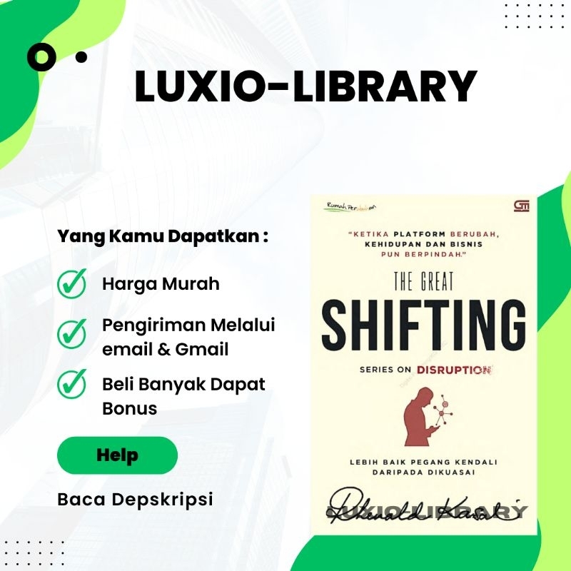 

The Great Shifting Series on Disruption Lebih Baik Pegang Kendali Daripada Dikuasai