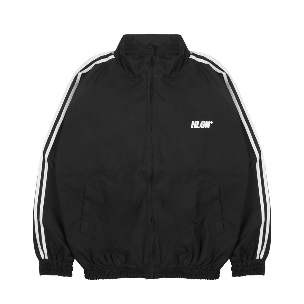 Jaket Tracktop Hooligans Linea Lyte Black