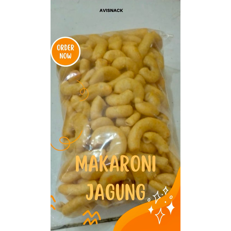 

MAKARONI JAGUNG 250 gram renyah || ANEKA SNACK KILOAN KHAS MAGELANG