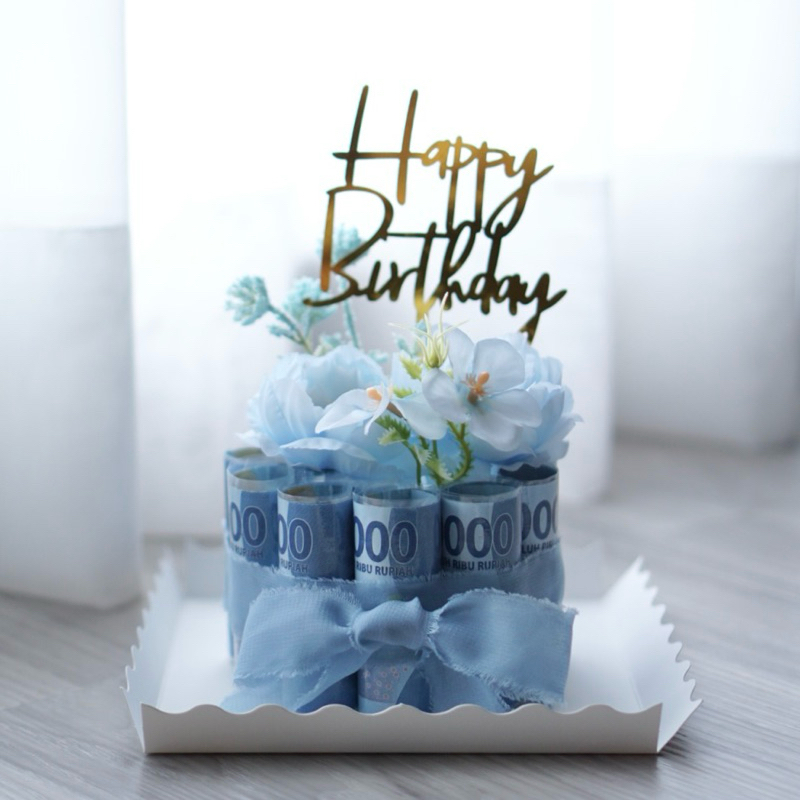 BLOOM MONEY CAKE by Pappir Fle | Bunga uang / Bunga box | Hadiah Valentine, Birthday, Anniversary, G
