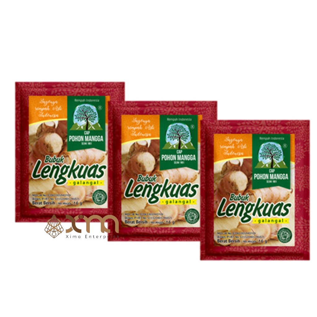 

1 RENCENG - BUMBU Masak Bubuk LENGKUAS Instan Renceng - Cap Pomang POHON MANGGA