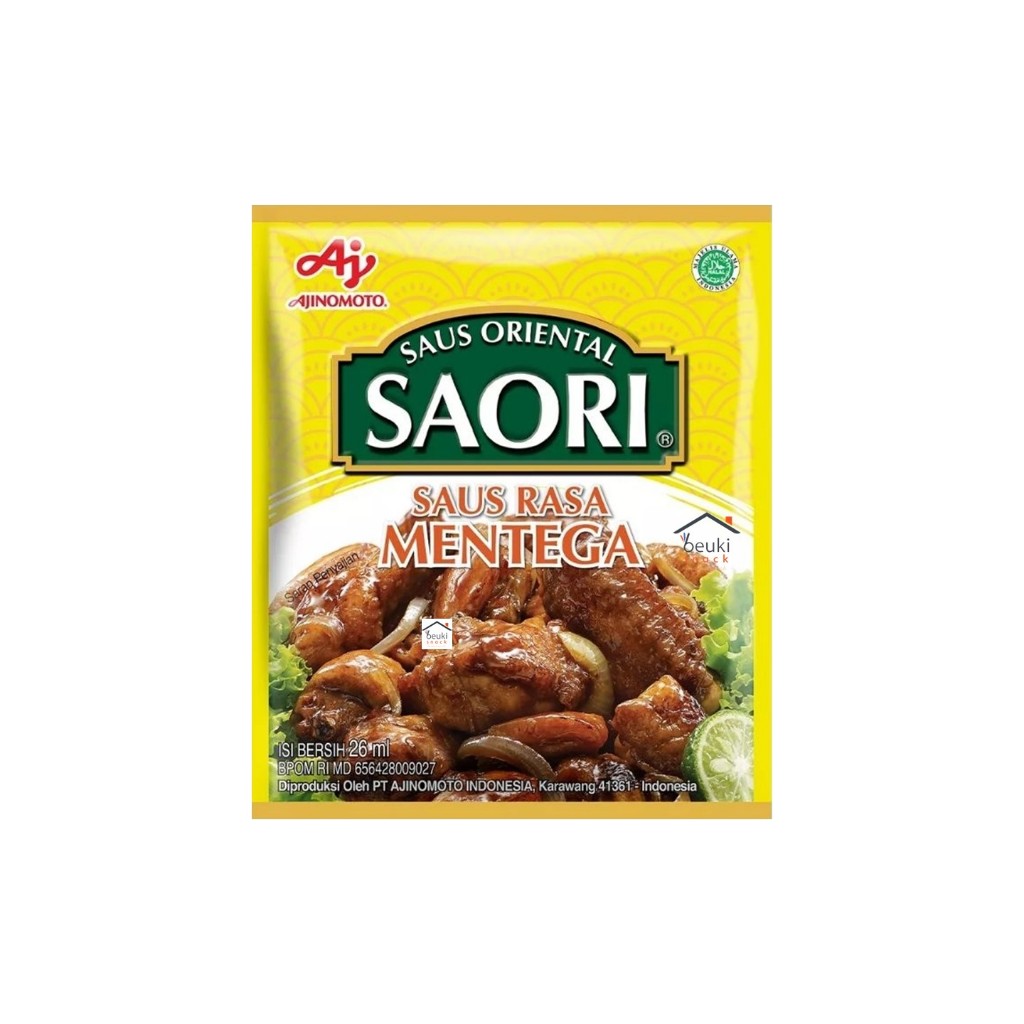 

Saori Saus Mentega Bumbu Penyedap Rasa Praktis