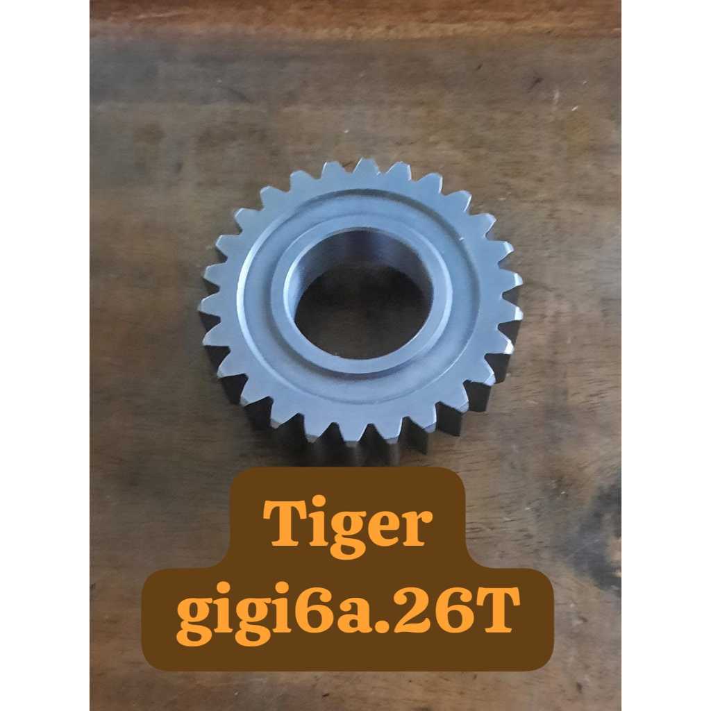 Rasio tiger Racing gigi 6a.26T lawan standar
